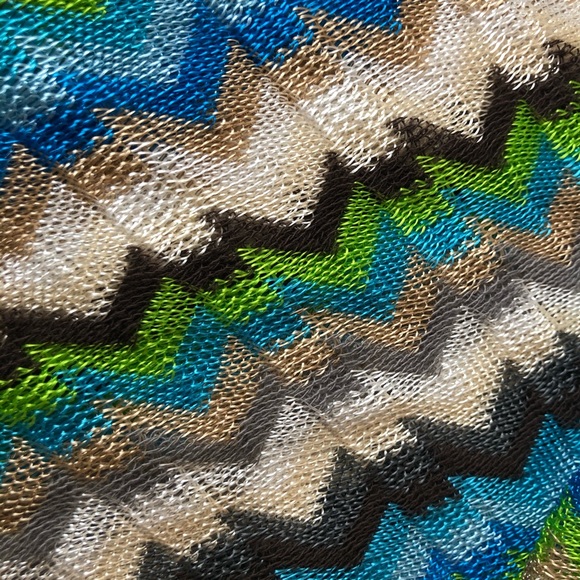 Missoni Multi Colour Knit Poncho - Picture 6 of 7